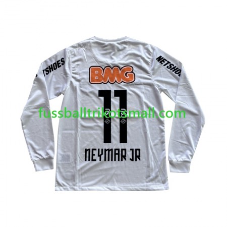 Fußballtrikots Santos FC Neymar JR 11 Retro 2011-2012 Langarm Heimtrikotsatz kaufen